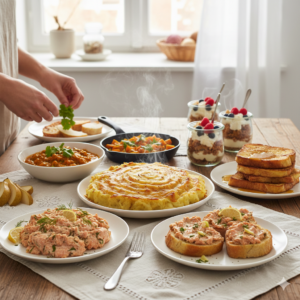 repas anti gaspi à base de restes alimentaires