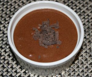 la version haut de gamme de la mousse au chocolat