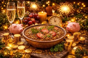 manger des lentilles le premier janvier de la nouvelle année apportera la richesse