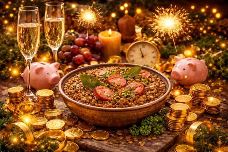 manger des lentilles le premier janvier de la nouvelle année apportera la richesse