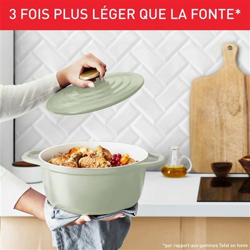 cocotte marmitte aluminium téfal en promotion