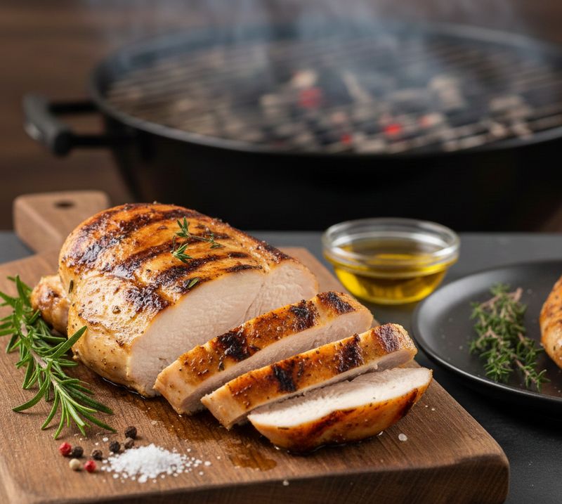 la meilleure façon de griller une poitrine de poulet sans tout gacher