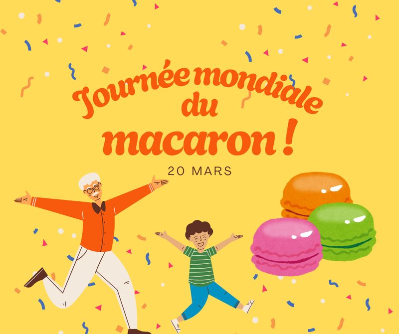 journée mondiale du macaron le 20 mars