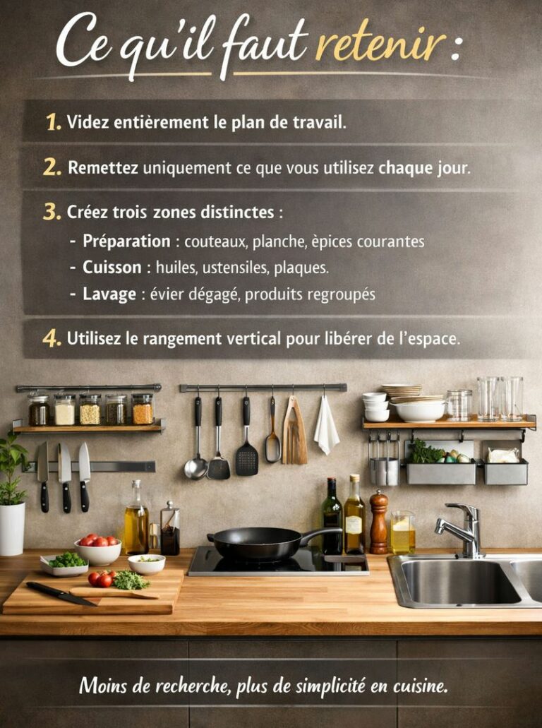 faire le vide en cuisine